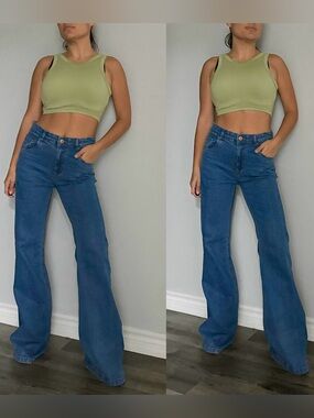 Women’s High-Rise Wide Leg Jeans